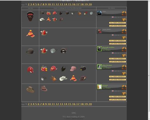 Team Fortress 2 - tf2hats.net или "бронирование на обмен"